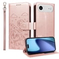 thumbnail image 1 of Funda Cartera GANGXUN con Diseño de Perrito en Relieve para iPhone 17 Air , Protección 360° con Ranuras y Correa Desmontable, 1 of 6