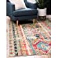 thumbnail image 3 of Unique Loom Sedona Distressed Southwestern Area Rug, 8 x 10 Feet, Blue/Beige, 3 of 10