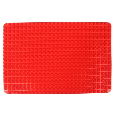 

Julam Pyramid Baking Mat Silicone Baking Mat Non-Stick Food Safe Set Reusable Heat Resistant Liner Reusable Baking Mat for Macarons Cookies Pastries Bread Meat