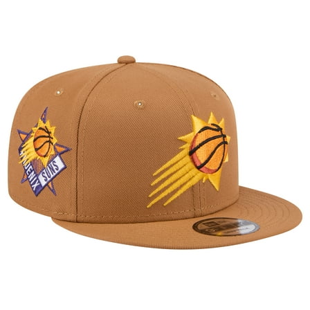 Men's New Era Tan Phoenix Suns Color Pack 9FIFTY Snapback Hat