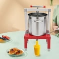 thumbnail image 2 of 13.25L Fruit Press Honey Presser Stainless Pressing Plate Cider Wine Press Hot, 2 of 14