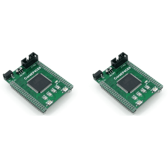2X CoreEP4CE6,FPGA Core Board, Features the ALTERA Cyclone IV Chip EP4CE6E22C8N Onboard,2 x CoreEP4CE6 core board 2 x USB power cable
