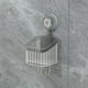 thumbnail image 4 of Estante Ligero con Ventosa, Instalación Sin Perforaciones, Diseño Extraíble, Fuerte Succión para Azulejos o Vidrio, Ahorra Espacio, Organizador para Baño o Cocina, Tamaño 22 X 9,3 Cm, 4 of 6