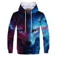 thumbnail image 2 of Sudadera con capucha con estampado 3D de bulldog francés para hombre, divertida sudadera con estampado de animales, jersey informal de moda, sudaderas con capucha unisex de manga larga, 2 of 5
