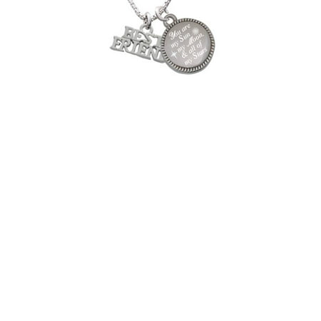 Best Friend You are my Sun, My Moon, and All of My Stars Engraved (Sun And Moon Best Friend Necklaces)