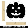 thumbnail image 2 of Jack O'Lantern Happy Halloween Pumpkin Self-Inking Rubber Stamp Ink Stamper - Yellow Ink - Mini 1/2 Inch, 2 of 7