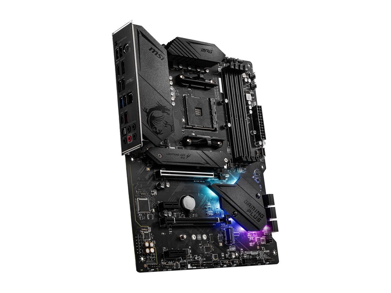 MSI MPG B550 GAMING PLUS AM4 AMD B550 SATA 6Gb/s USB 3.0 ATX AMD  Motherboard 