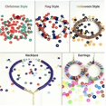 thumbnail image 3 of 6MM 24 Rainbow Color Flat Chip Beads for Making Letter Beads, 3 of 5
