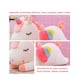 thumbnail image 2 of 50cmunicornio Pony De Peluche Xtellar color blanco Arcoiris Tipo Pegaso Almohada, 2 of 5
