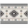 thumbnail image 2 of Area Rugs Indoor Non-Slip Rectangle Rug 2x3 Ft Aztec Gray Southwest Wind Bohemian Ethnic Wind Rug Rubber Backing Floor Mats Non Shedding Home Decor Carpet for Entryway Living Room, 2 of 8