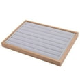 thumbnail image 3 of Wood Jewelry Trays Organizer Holder Display for Drawer Ear Necklace Lines, 3 of 7