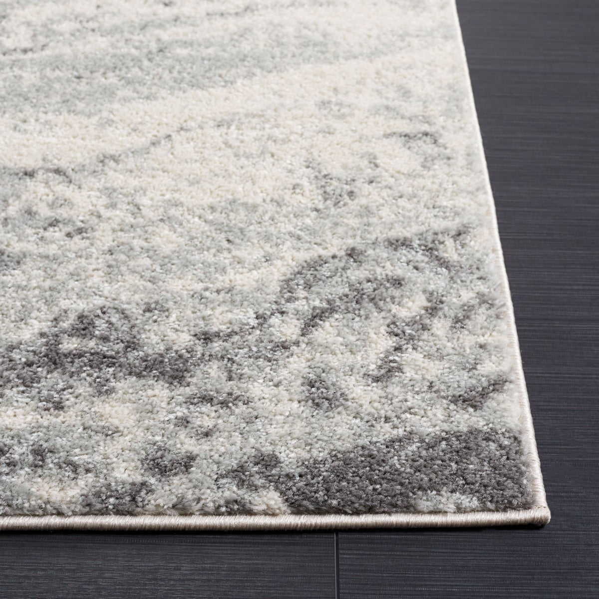 SAFAVIEH Tulum Liz Abstract Runner, 2' x 9', Ivory/Grey