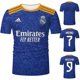 thumbnail image 2 of 21/22 Visitante Ro Yal House Madrid Football Club Traje de fútbol para hombre Camisetas de fútbol Camisetas de fútbol-Multicolor-M BmatwkZeng Bmatwk Jersey, 2 of 4