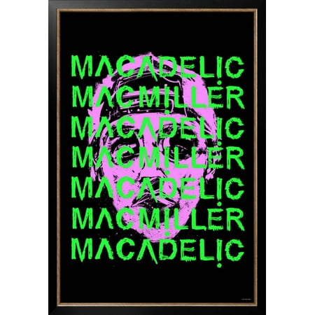 Mac Miller Framed Poster Wall Art - Walmart.com