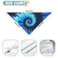 thumbnail image 6 of Dog Bandana 1 Pack,Blue Tie Dye Mandala Pattern Bandanas for Dogs,Cat Bandana,Small/ Large Dog Bandana 2 Size,Dog Bandanas, 6 of 6