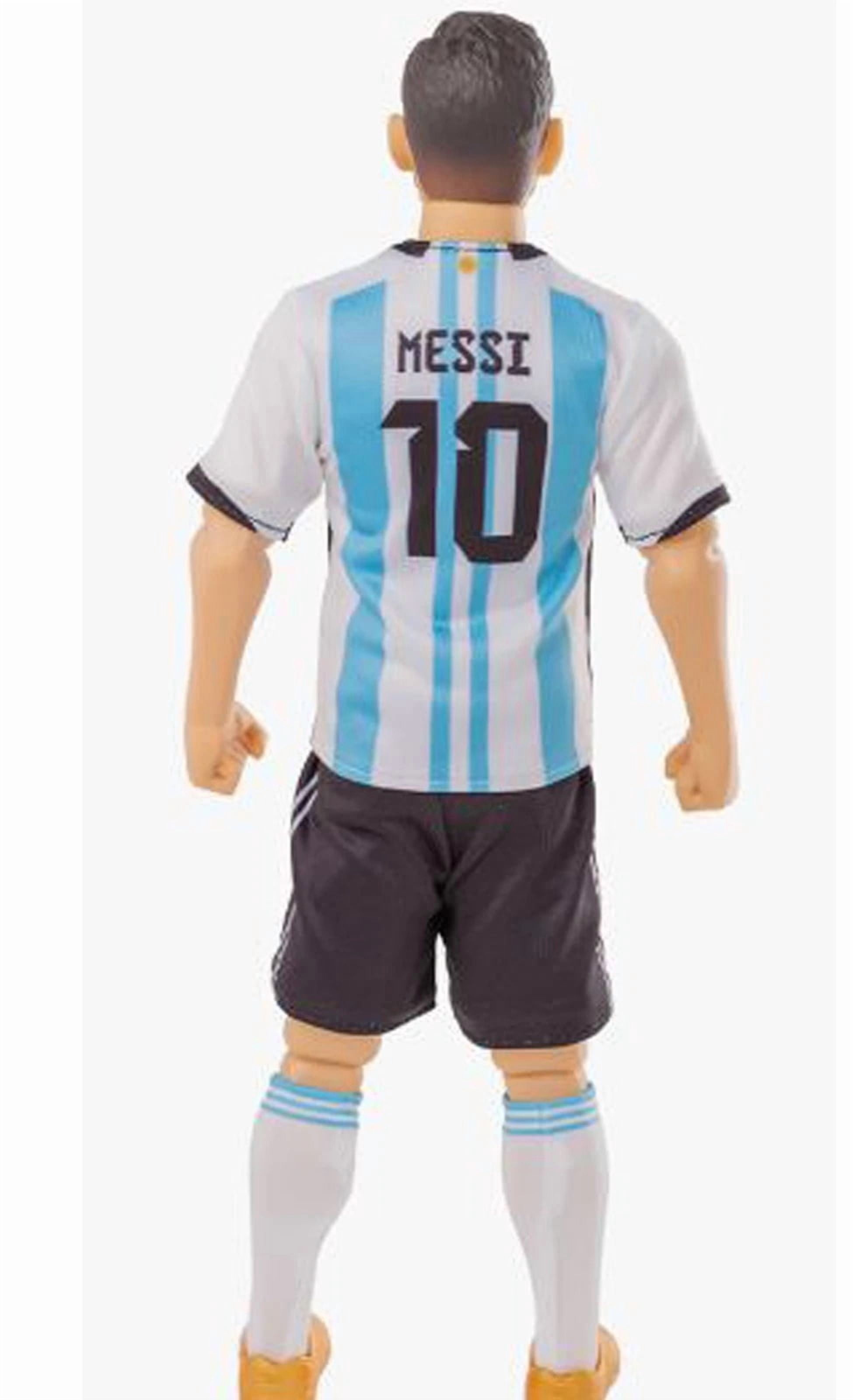 Sockers Messi Argentina Action Figure, 12 in, PVC, 3 Star WC