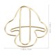 thumbnail image 2 of AURARMLET 20Ud Clips De Papel Dorados Con De Hongo Para Uso Multifuncional, 2 of 6