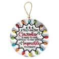 thumbnail image 2 of XWSHYW Adornos Colgantes 2024 Regalos Navideños Colgantes para Familiares y Compañeros Decoración Redonda para Árbol de Navidad, 2 of 6