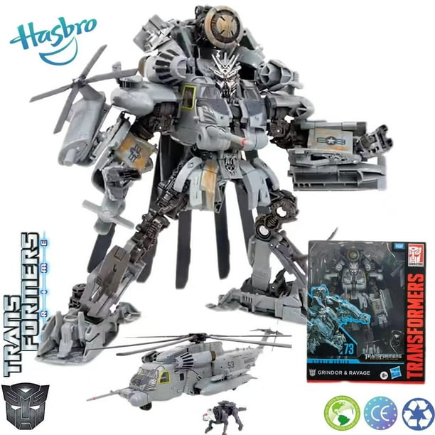 Hasbro Transformers Revenge of The Fallen Studio Series SS73 Grindor & Ravage 25Cm Leader Class Figura de acción Original juguete