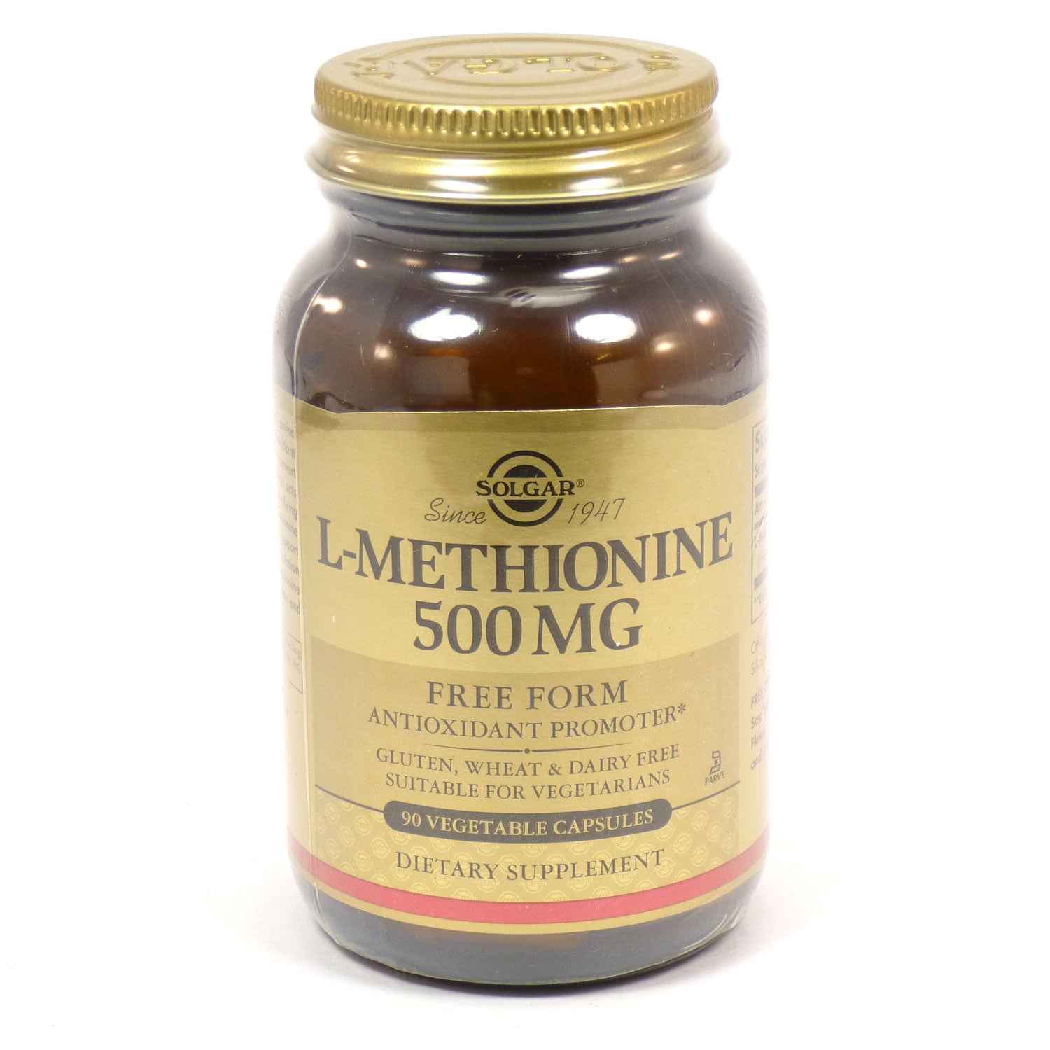 Solgar Vitamin and Herb Solgar L-Methionine, 90 ea - Walmart.com