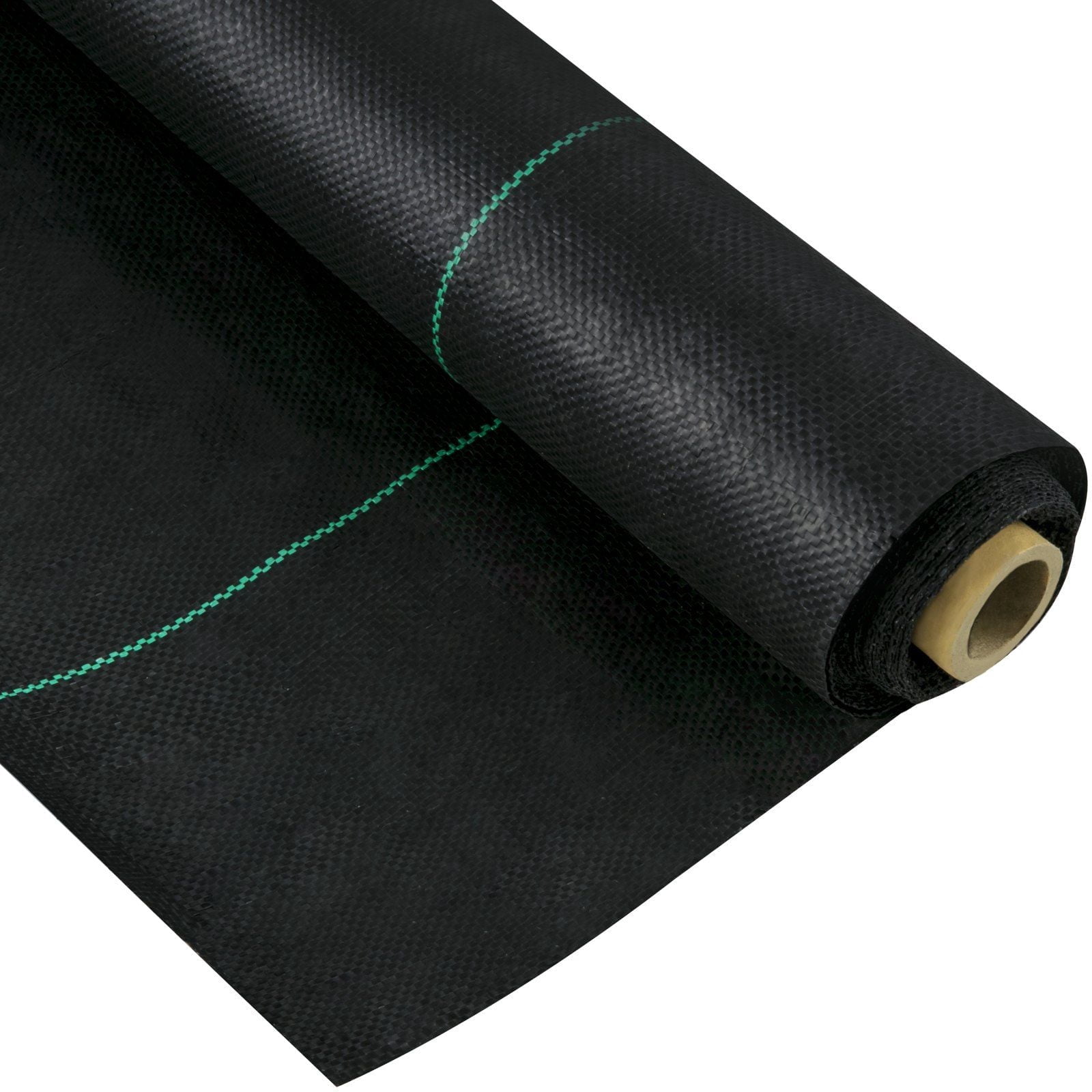5OZ Heavy Duty Woven Weed Barrier Fabric, 3FTx50FT Premium Landscape Fabric, High Permeability Ground Cover for Flower Beds & Underlayment
