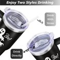 thumbnail image 5 of 40 OZ Happy Halloween Tumbler with Handle Vacuum Insulated Water Bottle Gift for Women Men, 5 of 7
