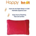 Happy Heat Bottle Electric Hot Water Bottle Rechargeable Heating Pad