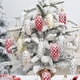 thumbnail image 3 of Bolas de pino pintadas para decoración de árbol de Navidad, colgantes de pino para el hogar, adornos navideños, 5 piezas, 3 of 4