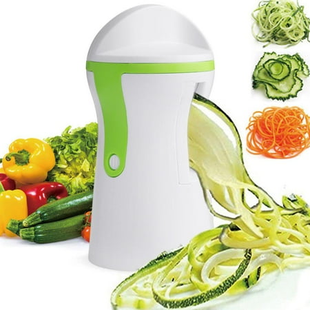 Kitchen Active Spiralizer Vegetable Spiral Cutter Blades Spiralizer Handheld Slicer Kitchen Grater Kitchen Tools Cooking Tools ()