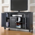 thumbnail image 3 of Pemberly Row 48" Traditional Wood TV Stand Console in Black, 3 of 6