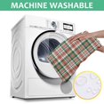 thumbnail image 5 of Christmas Red Green Plaid Table Cloth,Wrinkle Resistant Table Cover with Polyester,Waterproof Reusable Table Cloths for Home Decor Summer Spring Picnic Dining Holiday (Rectangle,60x84inch), 5 of 5