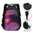 thumbnail image 3 of Fotbe Mystical Dragon Under Moon Mochila con Estampado y Puerto USB para Hombre y Mujer, Mochila Antirrobo, Mochila de Viaje, Mochila Escolar, Mochila Universitaria, 3 of 7