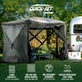 thumbnail image 3 of CLAM Quick Set Venture Canopy Shelter + CLAM Quick Set Screen (2 Pack), 3 of 12