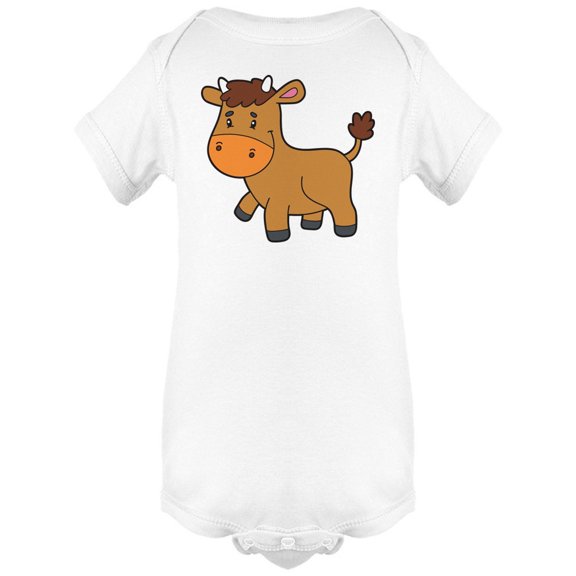 Cute Little Calf Bodysuit Infant -Image by Shutterstock,  Newborn