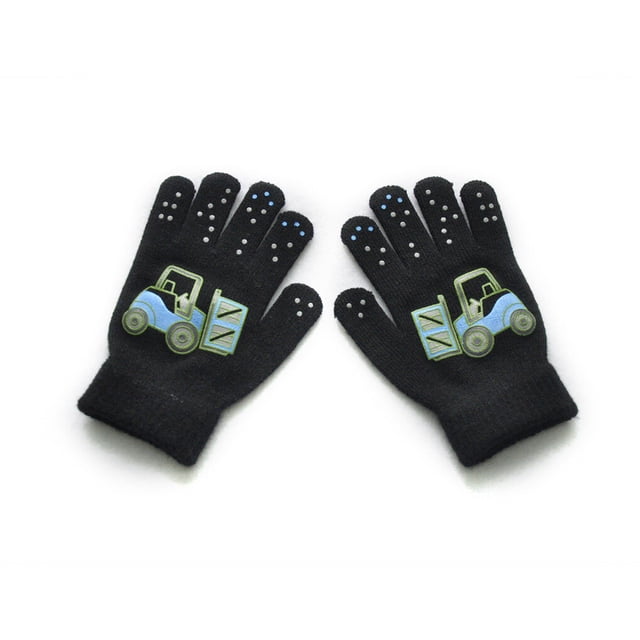 Guantes cálidos para niños Qarigey estilo de dibujos animados tipo 3