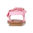 thumbnail image 3 of Wonder Nation Toddler Girls Bow Sandals, 3 of 5