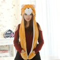thumbnail image 2 of LIZENG Toddler Winter Hat Gloves Scarf Set Outdoor Thickened Warm Baby Hat Animal Hat Kids Hat and Gloves Set Boys, 2 of 4