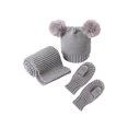 thumbnail image 1 of Diconna Children Three-piece Costume Set Solid Color Cap Scarf and Gloves, 1 of 3