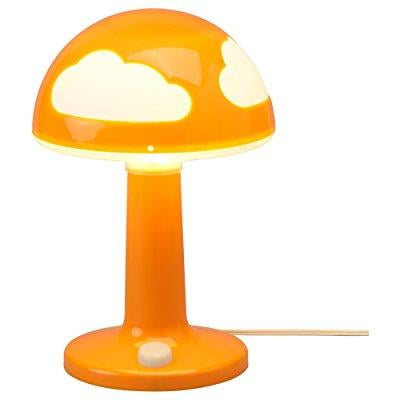 Ikea Skojig Children S Orange Polypropylene Table Lamp Bundle With 2 Ikea Skojig Children S Orange Polypropylene Table Lamp Bundle With 2 X Halogen G4 20w Bulb Bedroom