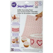 Wilton Sugar Sheet, Pink Hearts [Pink hearts]