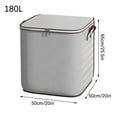 thumbnail image 2 of Xihbxyly Bolsa de Almacenamiento de Tela No Tejida, Organizador de Viaje de Gran Capacidad, Plegable, con Cremallera Bidireccional, Ideal para Mudanzas, Almacenamiento de Temporada y Viajes, Ideal pa, 2 of 2