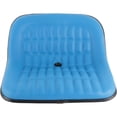 thumbnail image 2 of OEM Grade Blue Low Back Seat Cushion Compatible with Ford New Holland 1000 1100 1200 1300 1500 1600 1700 1900 2000 2100 2110 2120 2150 2300 2310 2600 2610 Replaces E2NNA405AA99M-BL, 2 of 3