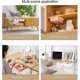 thumbnail image 4 of Self Adhesive Storage Drawer Hidden Drawer Under Desk Drawer Under Desk Storage Box (White), 4 of 5