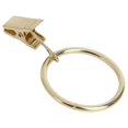 thumbnail image 1 of 40 anillos de cortina con clips, ganchos resistentes para cortinas en soporte de barra de tensión, 1,26 pulgadas de oro interior, 1 of 5