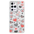 thumbnail image 1 of Funda para Axon 30 Ultra 5G Corazones grafito Uso Rudo InstaCase Protector Antigolpes, 1 of 4