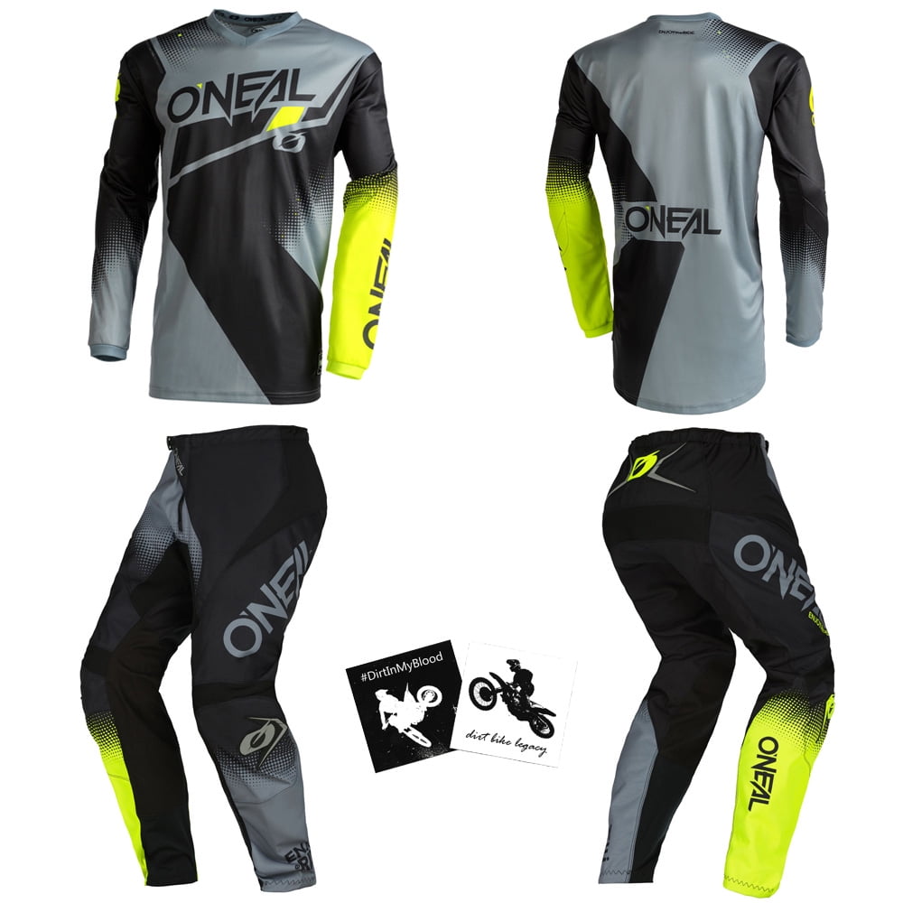 Protective Pants Automotive ONeal Element Villain Neon Yellow Adult