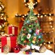 thumbnail image 4 of Árbol de Navidad Ruizedidi Mini artificial con luces LED de 60 cm, 4 of 6
