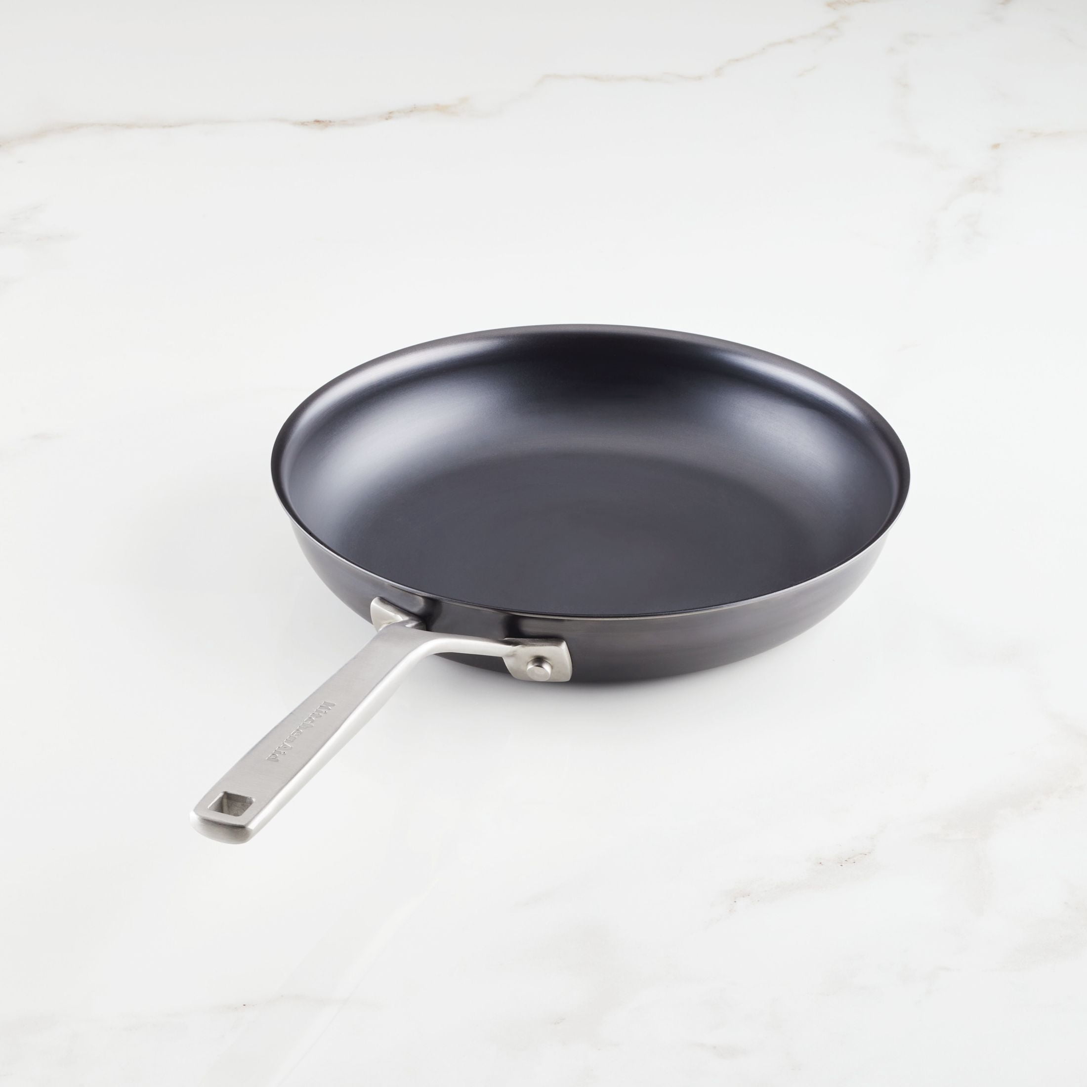 KitchenAid NITRO Carbon 10 Inch Steel Skillet, Induction Compatible, Metal Utensil, Broiler and Oven Safe to 750°F, Black