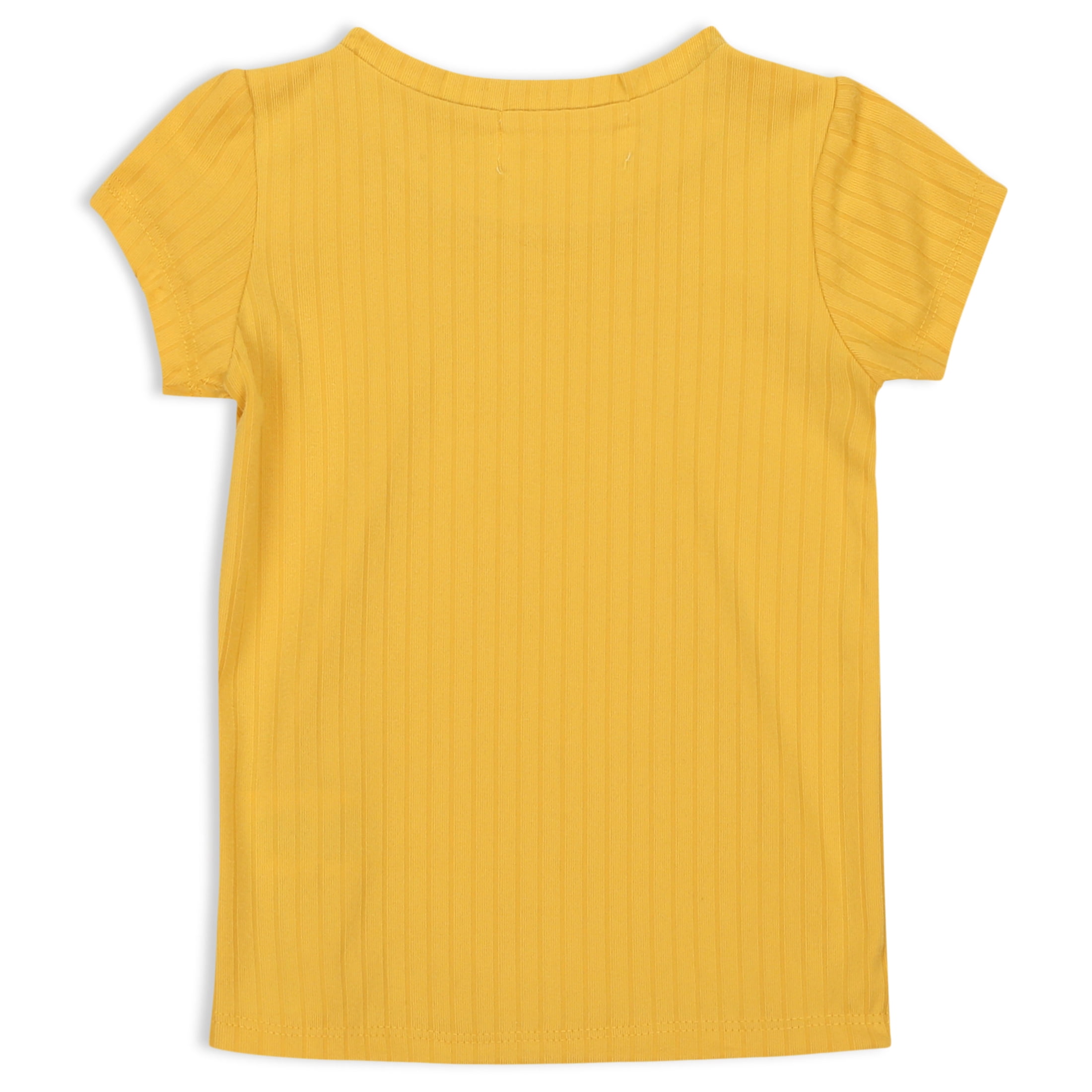 Young Hearts Toddler Girl 3Pk Short Sleeve Tees, Size 2T-4T