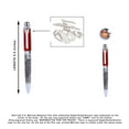 thumbnail image 4 of Trendy Zone 21 U.S. Marines Official Ballpoint Pen, Black Ink Ballpoint Pen Red Cap, With Embossed Eagle/Globe/Anchor Logo and U.S. Marines Logo, USMC Licensed Product - Gift Set, 4 of 8